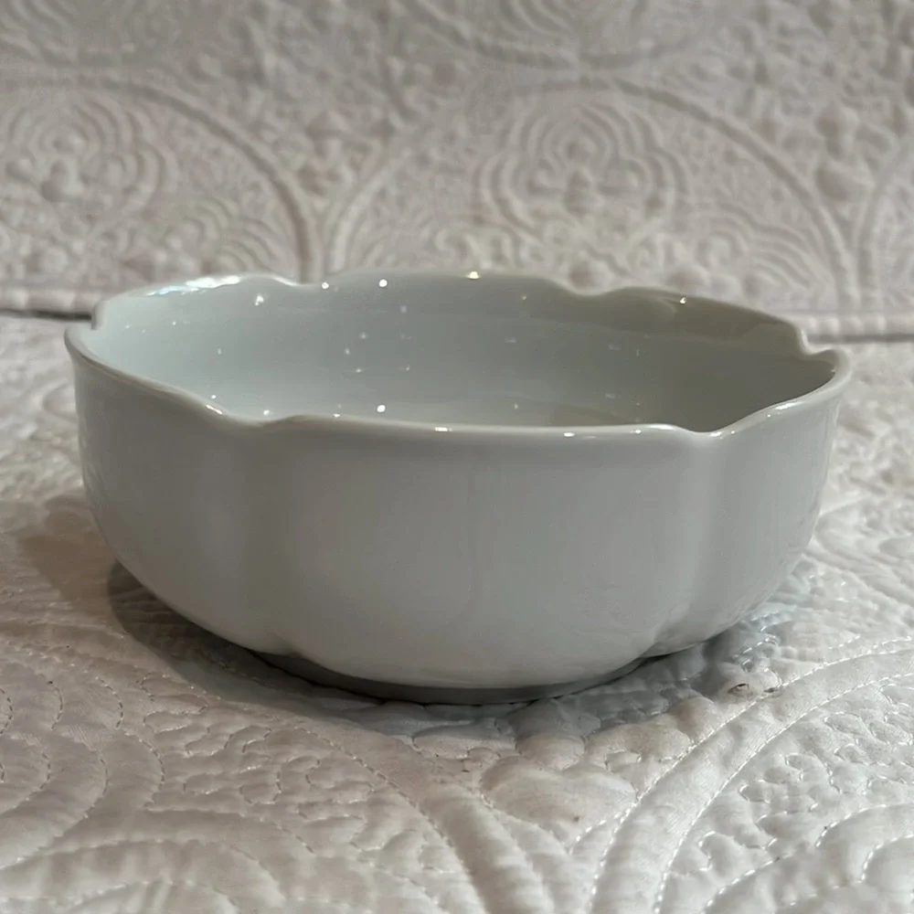 Fortessa Fortaluxe scalloped‎ bowls, set of 4